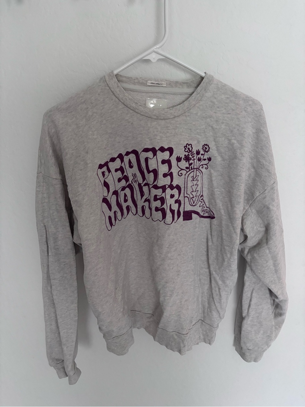 Mother peacemaker sweatshirt